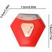 Eventerde Electric Nail Cutter - Rechargeable Fingernail File | Electric Automatic Nail Safety Trimmer with Nail Clip Storage 2-in-1 Nail Cutter and Polisher for Kids Adults Red - Buy Online on GoSupps.com