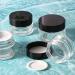 6x30ml Refillable Glass Cosmetic Containers | Empty Travel Pots for Creams Lotions & Powders - Buy Online on GoSupps.com