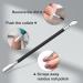Professional Stainless Steel Cuticle Trimmer & Pusher Set | Sharp Nail Tools for Perfect Cuticles - Buy Online on GoSupps.com