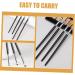 FOMIYES 4pcs Eyeliner Brush Kit Horse Hair Black Fine Precision Eyeliner Brush - Buy Online on GoSupps.com