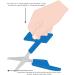 Peta Self-Opening Scissors Rest | 12 cm (120 mm) - Perfect for Seamless Cutting | Buy Internationally - Buy Online on GoSupps.com