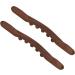 2pcs Wooden Gua Sha Stick Set - Massage Points for Home Relaxation | Natural Wooden Scraping Stick - Buy Online on GoSupps.com