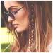 YHEAKNE Boho Tribal Circle Hairring Set Boho Top Rings Dreadlocks dirty braid hair loop clips gold hair braid rings decorations hair jewelry for women and girls (gold circle)