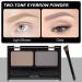 Buy Long-Lasting Waterproof Eyebrow Powder Kit - Light Brown & Grey Contour Palette with Dual Brush | Perfect Defined Natural Brows - Buy Online on GoSupps.com