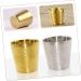 Doitool 1stk Beer Mug & Shaving Set | Rustproof Steel Shaving Foam Vessel | Perfect Gift for Men | 7.1x7cm - Buy Online on GoSupps.com