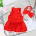 LtuzPet Dog Harness Dress with Leash Set Puppy Dresses with D-ring Red Pet Princess Dress for Small Dogs Cats Rabbit Red Medium - Buy Online on GoSupps.com