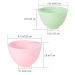 10-Piece Silicone Facial Mask Mixing Bowl Set for Home Use - Mud Mask, DIY Face Masks, Skincare Products - Medium and Small Sizes - Buy Online on GoSupps.com
