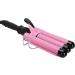 3 Barrel Curling Iron Wand - Hair Waver Curler with LCD Display | International Shipping | Perfect for Home & Salon Use - Buy Online on GoSupps.com
