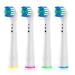 Toothbrush Heads for Oral B 4 Pack Electric Toothbrush Replacement Heads Soft Dupont Bristles Replacement Toothbrush Heads for Gum Health Improvement