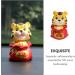 ORFOFE Kids Playset 2 Pcs Year of The Tiger Bobble Head Ornament Red Resin Office Cute The Sign Children Toys Redx2pcs 6X6X9.5CMx2pcs - Buy Online on GoSupps.com