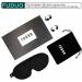 Fuduo Ear Plugs for Sleeping - 2 Pairs Super Soft Silicone Ear Plugs with Sleep Mask for Noise Reduction, Block Out Light and Noise - Perfect for Travel, Nap, Yoga, Meditation (Black) - Buy Online on GoSupps.com
