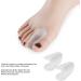 S-L Silicone Transparent Toe Spreader for Hallux Valgus Correction & Foot Care - Buy Online on GoSupps.com