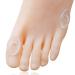 Mazlaz 36 Pieces Transparent Silicone Callus Cushions Waterproof Corn Pads Toe Pads Soft Sticky Men and Women' s Toe Protectors for Feet, Toes, Heel
