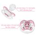 LittleForBig Large Shield Pacifier II - Adult Size Baby Usagi Pattern | Shop Internationally - Buy Online on GoSupps.com
