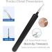 Blackhead Remover Extractor Kit Professional Blackhead Stainless Steel Blackhead Remover for Blackhead Removal for Skin Acne and Pustules 4-Pin+Curved Clip Gift Box Black - Buy Online on GoSupps.com