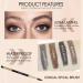 Waterproof Semi-Permanent Eyebrow Gel - 48 Hour Longevity Natural Auburn Brow Pencil with Brush | International Shipping - Buy Online on GoSupps.com