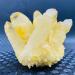 Natural Crystal Rough Natural Yellow Ghost Ghost Quartz Crystal Cluster Rock Beautiful Natural Crystal Stone QINTINYIN (Color : 400-450g)