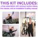 Buy Bungee Kit for Flying Workouts & Dance | Supports 25-95 kg | Includes Harness Ropes Swivel & Free Access to Workouts - Buy Online on GoSupps.com