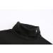 SSLR Women's Thermal Turtleneck Shirt | Fleece Lined Winter Top | Slim Fit Base Layer | Black, Large - Buy Online on GoSupps.com