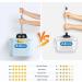 Hideaway Toilet Plunger Bowl Brush Combo Set with Holder - Elegant Scrubber Cleaner Caddy for Bathroom - White - Buy Online on GoSupps.com