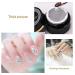 HUSHUI Professional Nail Art Tool UV Gel Glue Thick Nail Adhesive for Rhinestone Accessories and Decorations - Bling Nail Art Sticker Glue - Buy Online on GoSupps.com