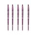 5pcs Glitter Handle Lip Brush Set - Soft Hair Lip Makeup Applicator for Lipstick & Gloss - Perfect Cosmetic Tool for Eyes & Eyebrows - Buy Online on GoSupps.com