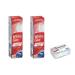 White Glo Extra strong Whitening toothpaste Professional Choice 100 ml - 2 packs with sanitral 50 pieces of dental floss contained as a gift