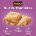 Nubu Nut Butter Bites with Peanuts - Vegan & Gluten-Free Snack (Pack of 6) - Buy Online on GoSupps.com