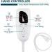 Electric Heating Pad 30 x 16 for Back Pain Relief - 6 Heat Settings, Auto Shut Off, Machine Washable - Buy Online on GoSupps.com