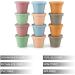 Pandaear 12-Piece Silicone Baby Food Storage Set | 4 oz Porridge Freezing Containers with Airtight Lids - Ideal for Complementary Baby Food - Buy Online on GoSupps.com