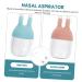 Healeved 2pcs Nasal Aspirator Toddler Suction Plates | Silicone Bowl for Mucus Sucker | Baby Nasal Cleaning Tools - Buy Online on GoSupps.com