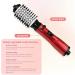 Hot-Air Hair Brushes 3-in-1 Hot Air Styler and Rotating Hair Dryer for Dry Hair Curl Hair Straighten Hair with 2 Interchangeable Brushes 3 Temperature Settings for Dry and Wet Hair - Buy Online on GoSupps.com
