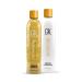 GK Hair Global Keratin Gold Shampoo And Conditioner 250ml For Hair Moisturizing Shine And Protection With Argan Oil Shea Butter Natural Oils