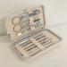 GZSYWZ Nail Clipper Set 10 Pcs Professional Nail Care Tools Stainless Steel With Button Box Beige Portable Manicure Nail Beauty Gift Set Travelling Multifunction - Buy Online on GoSupps.com