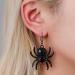Holibanna Black Spider Rhinestone Dangle Earrings | Gothic Halloween Ear Jewelry for Women - Party Favor - Buy Online on GoSupps.com