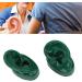 Water-Resistant Silicone Simulated Ear Model Pair for Acupuncture in Hospitals (Green) - Buy Online on GoSupps.com
