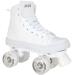 Lenexa MVP 2.0 Roller Skates for Kids and Adults, Outdoor High-Top Sneaker Style Roller Skates for Girls, Boys, Women and Men White Ladies 9 / Mens 8