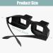 1 piece lazy glasses for maximum protection of eyes neck and shoulders prism glasses inverted goggles lying down tv glasses for watching tv on bed home beach rabbi prism glasses horizontal glasses - Buy Online on GoSupps.com