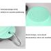YAPROMO 1000ML Collapsible Silicone Pet Bowl with Lid - Portable Travel Bowl for Camping, Hiking, and Picnics - Green - Buy Online on GoSupps.com