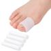 Gel Big Toe Sleeves 4 Pack Toe Tubes Protectors Pads for Big Toe Relief Pain from Corns Blisters Calluses Sore Bent Stubbed Hammer Toes