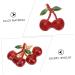 NUOBESTY 10pcs Fruit Drop Oil Pendant Fashion Necklace Cherry Charms Miniture Decoration Water Bottle Accessories Fruit Charms Diy Supplies Charms for Diy Craft Jewlery Metal Jewelry Alloy - Buy Online on GoSupps.com