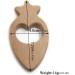 Wendysun 2pcs Cartoon Wood Teether Set - Natural Animal Radish Shape Baby Teething Toy - Buy Online on GoSupps.com
