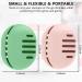 Fauxomor Make-Up Sponge Holder - 2-Pack Breathable Silicone Travel Bag for All Sizes - Pink & Mint Green - Buy Online on GoSupps.com
