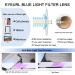 EyeURL Ultra-Light TR90 Reading Glasses - Anti-Blue Light Metal Frame 1.5x Magnification Stylish Case for Men & Women - Buy Online on GoSupps.com