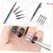 Beaupretty Nail Art Brushes 1 Set Nail Art Drawing Pen Nail Painting Supply Nail Salon Supplies Manicure Pens Nail Pens s Nail Art Pen Nail for Nail Art Replace Nail Line - Buy Online on GoSupps.com