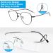 Soft PVC Nose Pads 150 Pairs | Eyeglass Repair Kit for Glasses, Sunglasses - 15 Styles - Buy Online on GoSupps.com