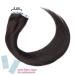 Elailite Real Hair Tape Extensions - 40 Pieces 18 (45cm) 100g Remy Human Hair #1B Natural Black - Buy Online on GoSupps.com