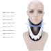 Neck Traction Device - 2 Button Adjustable Cervical Support for Home & Hospital | Breathable Neck Traction - Buy Online on GoSupps.com