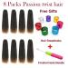 Passion Twist Hair 18 Inch Water Wave Crochet Braiding Extensions - 8 Packs for Black Women (1B/27) - Buy Online on GoSupps.com