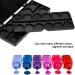 Nail Art Palette 24 Grid Plastic Color Mixing Plate - Manicure Drawing Tray (Black) - Buy Online on GoSupps.com